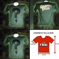 camiseta Gravity Falls Series tv ropa soos Gravity Falls: Un Verano De Misterios seriéfilo tienda friki