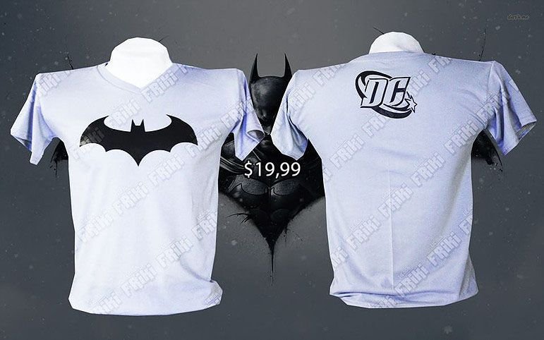 camiseta Batman comic ropa batman begins Bat man Geek tienda friki
