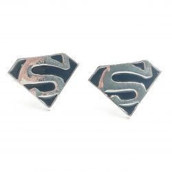 gemelos Superman comic bisuteria logo super man geek tienda friki